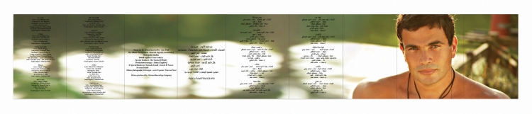 بوسترات البوم الليلادى - عمرو دياب